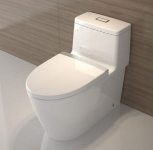 Моноблочная конструкция унитаза это тоже правильный выбор для туалетной комнаты