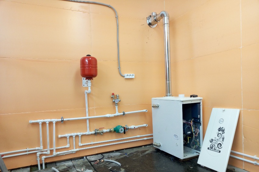 Газовый котел является основным элементом отопительного контура отопление в гараже своими рукамив гараже