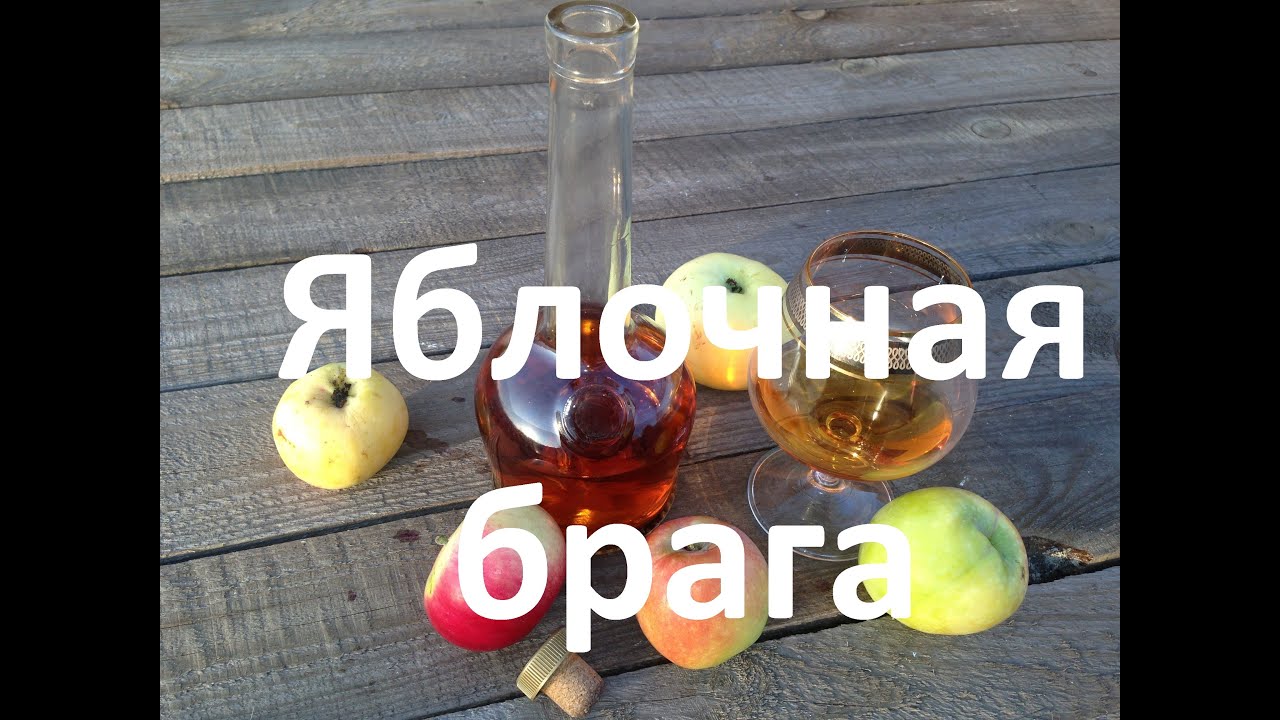 яблочный рецепт браги для самогона